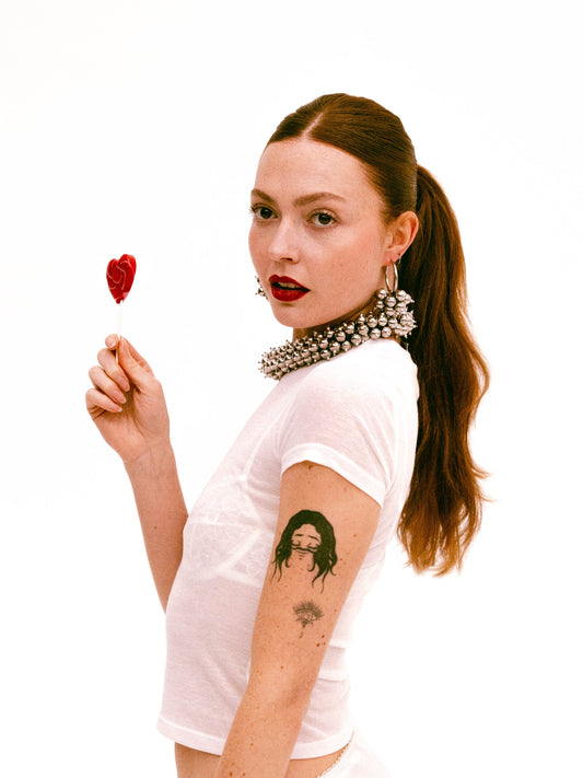 Collier Baies Argentées